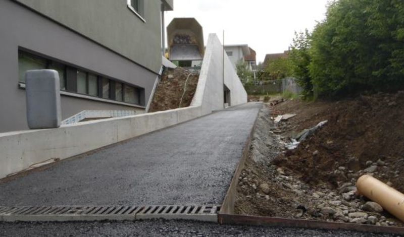 Belagsarbeiten Rösslipark Nottwil - 2