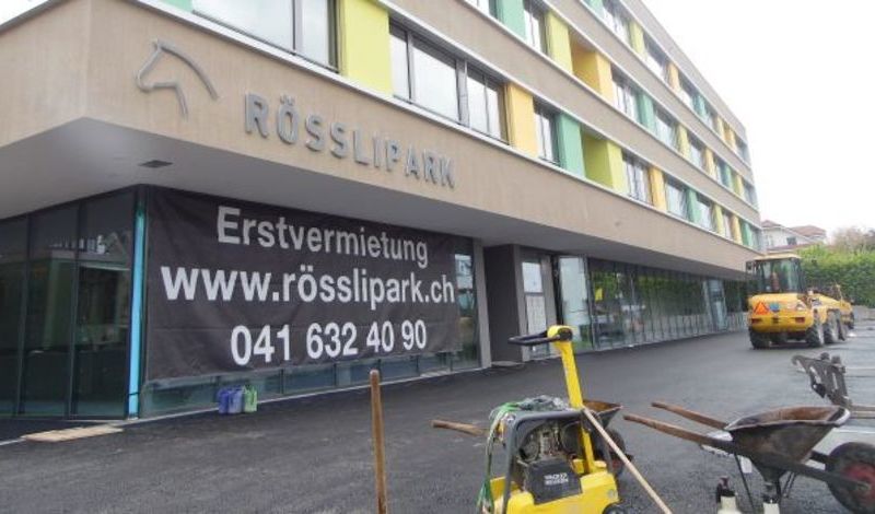 Belagsarbeiten Rösslipark Nottwil - 5