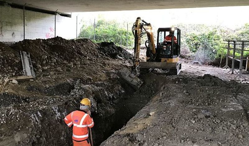 Schenkon Reinwasserleitung - 1