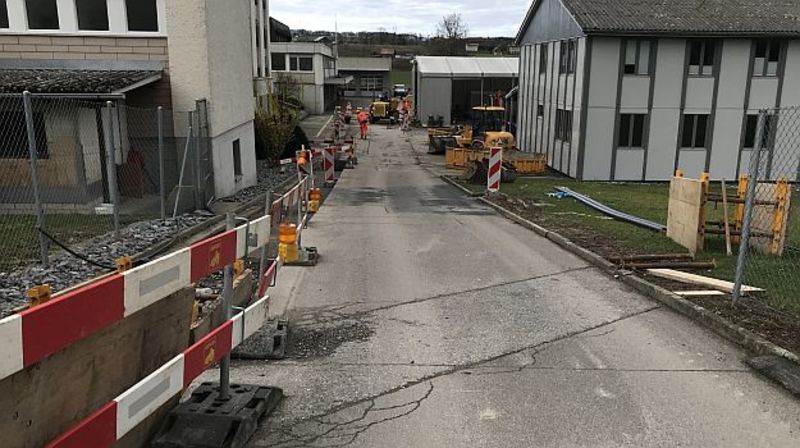 Wasserleitung ZSA Sempach Allmend - 1