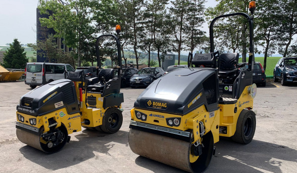 Neue BOMAG BW 90 & BW120